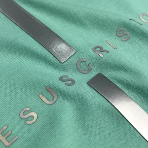 Camiseta Feminina Cruz Preta Jesus Cristo - Imagem 11