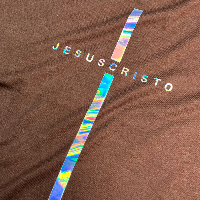 Camiseta Feminina Cruz Preta Jesus Cristo - Imagem 15