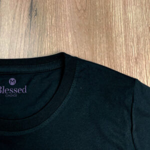 Camiseta Feminina Preta Lisa - Imagem 2