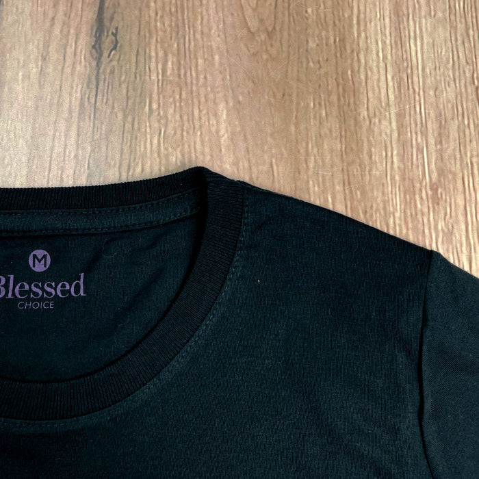 Camiseta Feminina Preta Lisa - Imagem 2