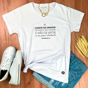 Camiseta Feminina Rosa Praise The Lord - Imagem 13