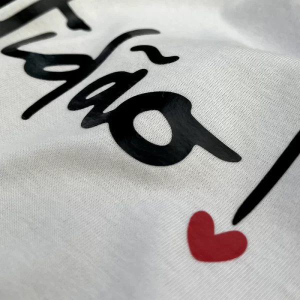 Camiseta Feminina Branca Gratidão!