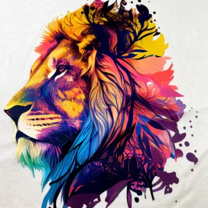 Camiseta Feminina Off White Leão - Imagem 2