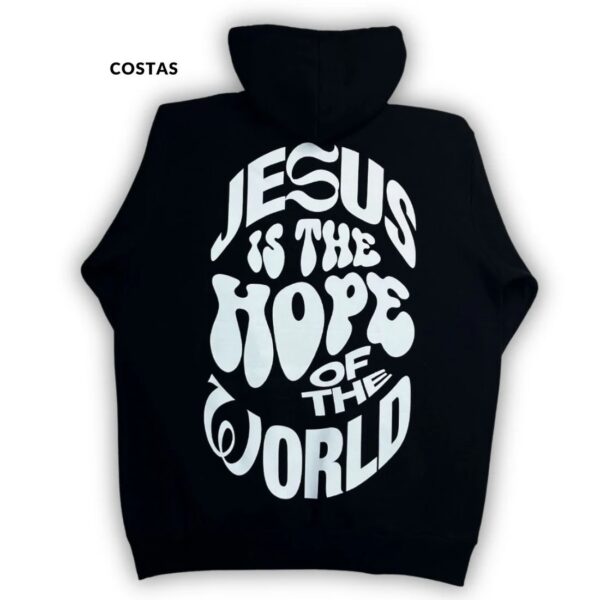 Moletom Canguru Com Capuz Off White Jesus Is The Hope