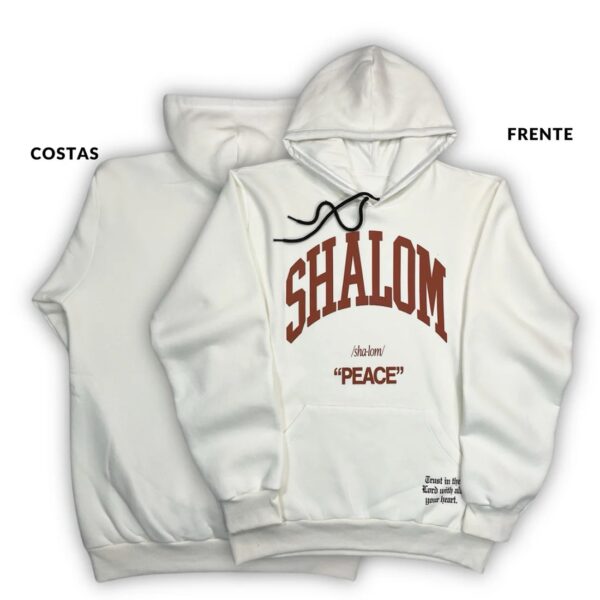 Moletom Canguru Com Capuz Off White Shalom