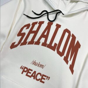 Moletom Canguru Com Capuz Off White Shalom