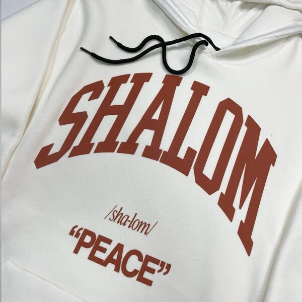 Moletom Canguru Com Capuz Off White Shalom