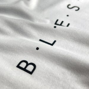 Camiseta Masculina Branca B.L.E.S.S.E.D - Imagem 2