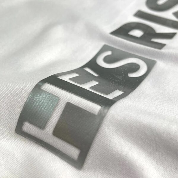 Camiseta Masculina Branca He's risen