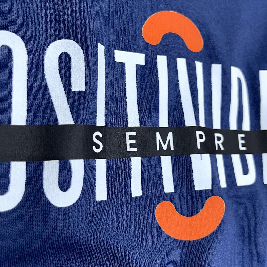 Camiseta Masculina Azul Positividade Sempre - Imagem 2