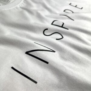 Camiseta Masculina Branca Inspire - Imagem 2