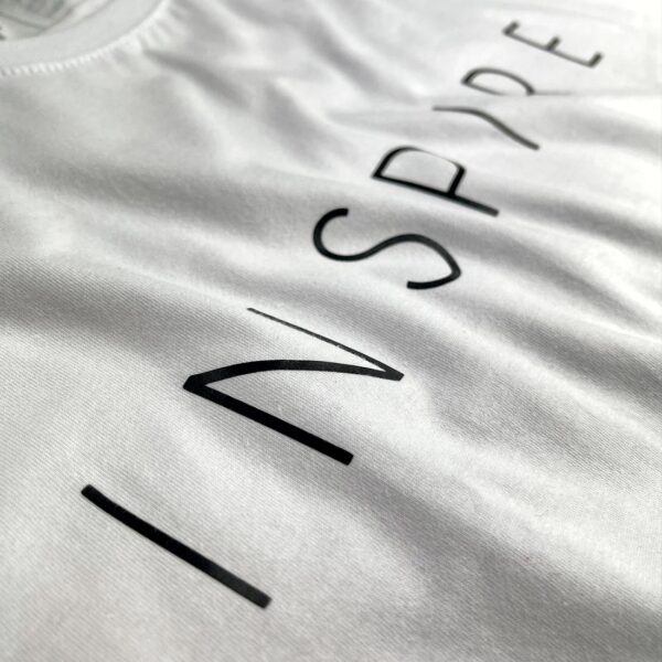 Camiseta Masculina Branca Inspire