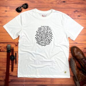 Camiseta Masculina Off White Digital Filho De Deus - Imagem 7