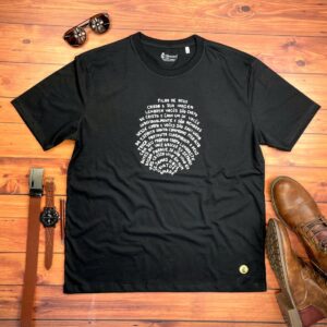 Camiseta Masculina Off White Digital Filho De Deus - Imagem 2