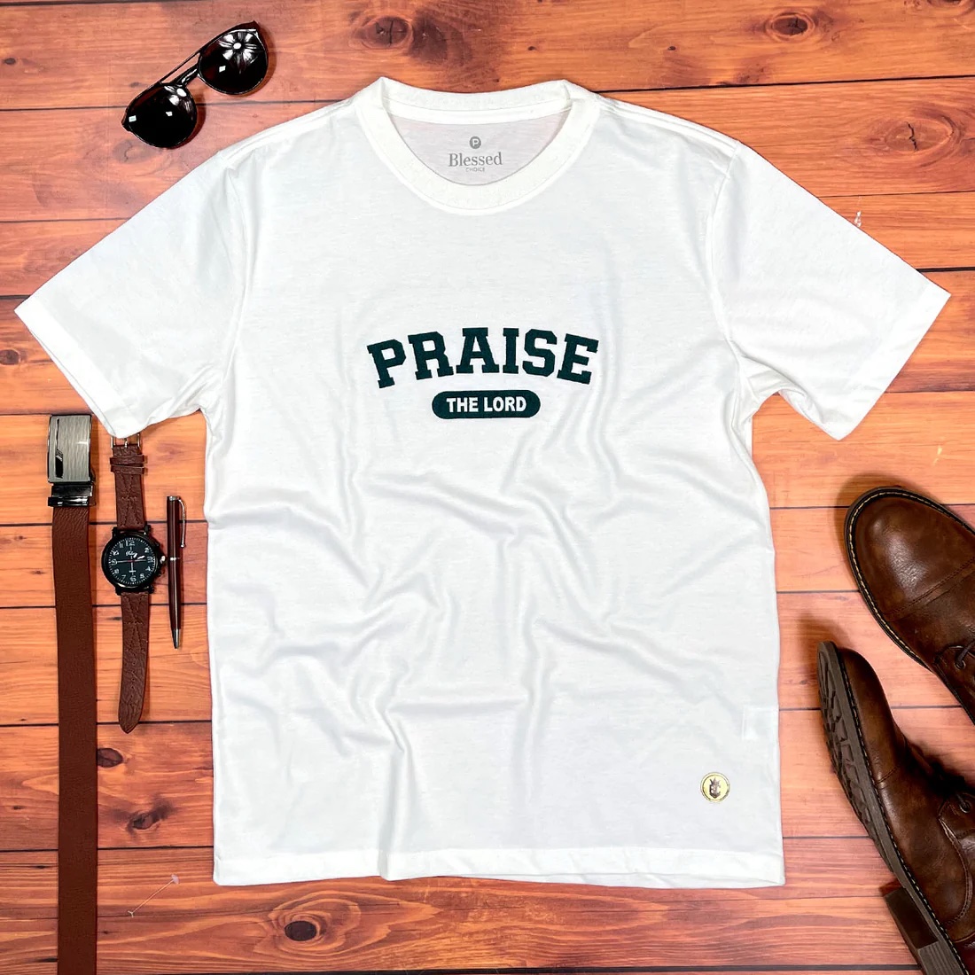Camiseta Masculina Braca Praise The Lord - Imagem 4