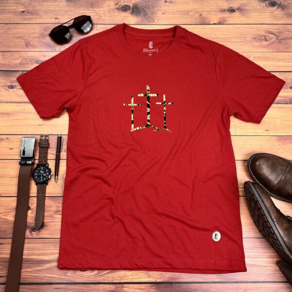 Camiseta Masculina Preta Calvário