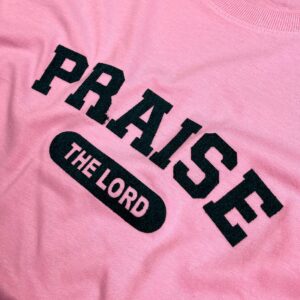 Camiseta Feminina Rosa Praise The Lord - Imagem 11