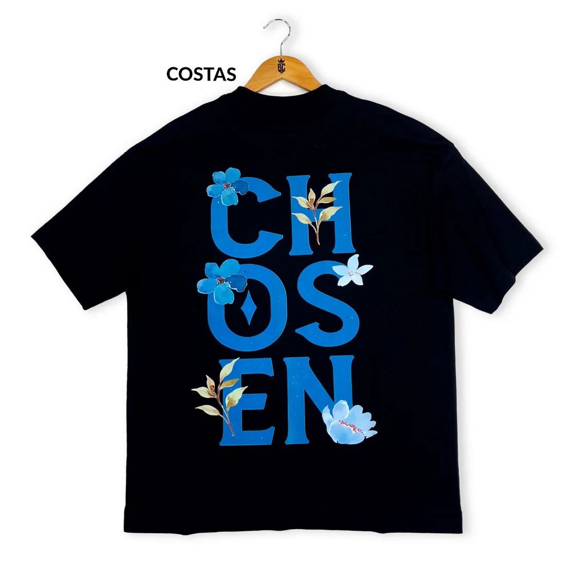 Oversized Off White Full Chosen Flores - Imagem 4