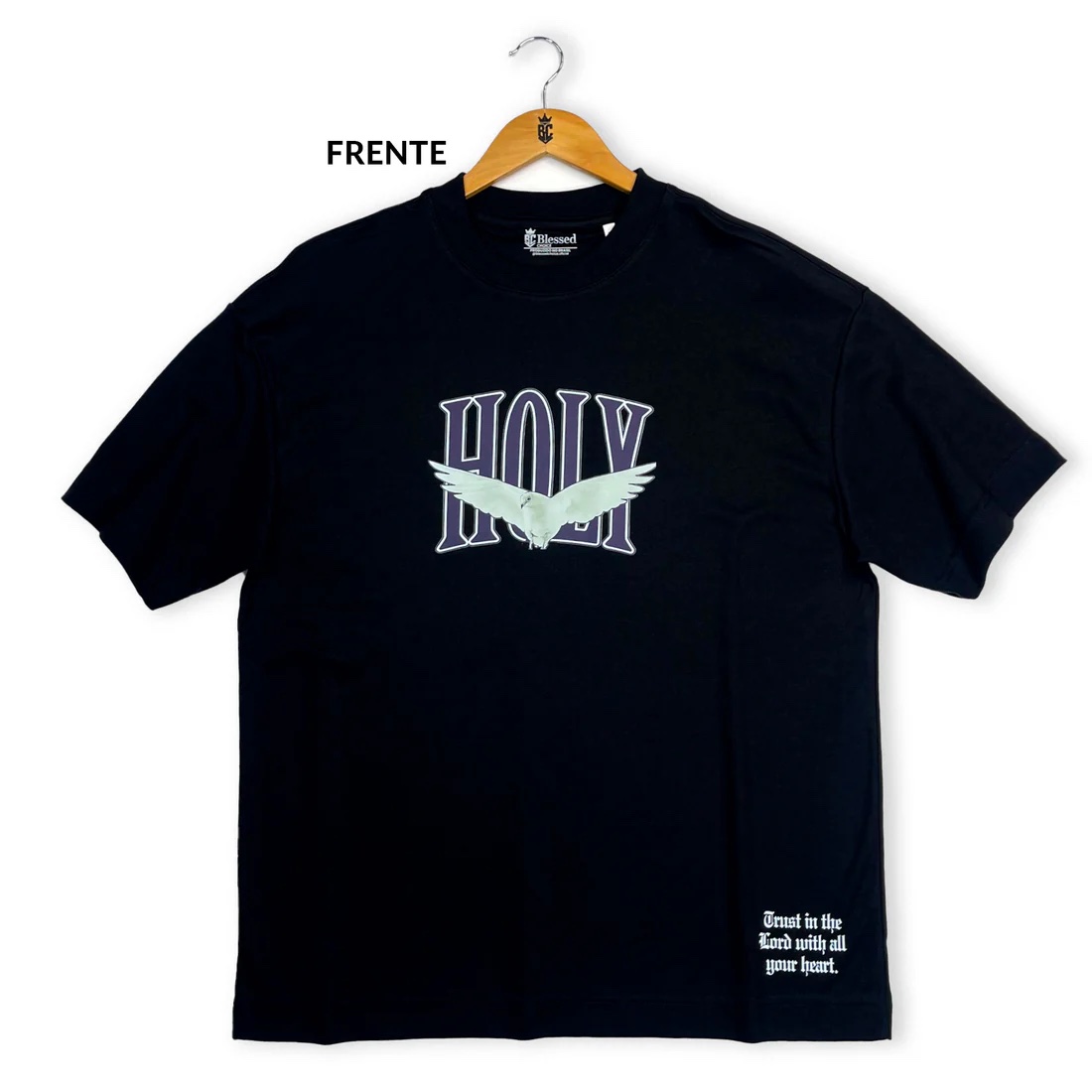Oversized Off White Full Jesus Caminho Verdade - Imagem 3