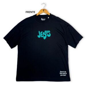 Oversized Preta Full Jesus Is For Every One
