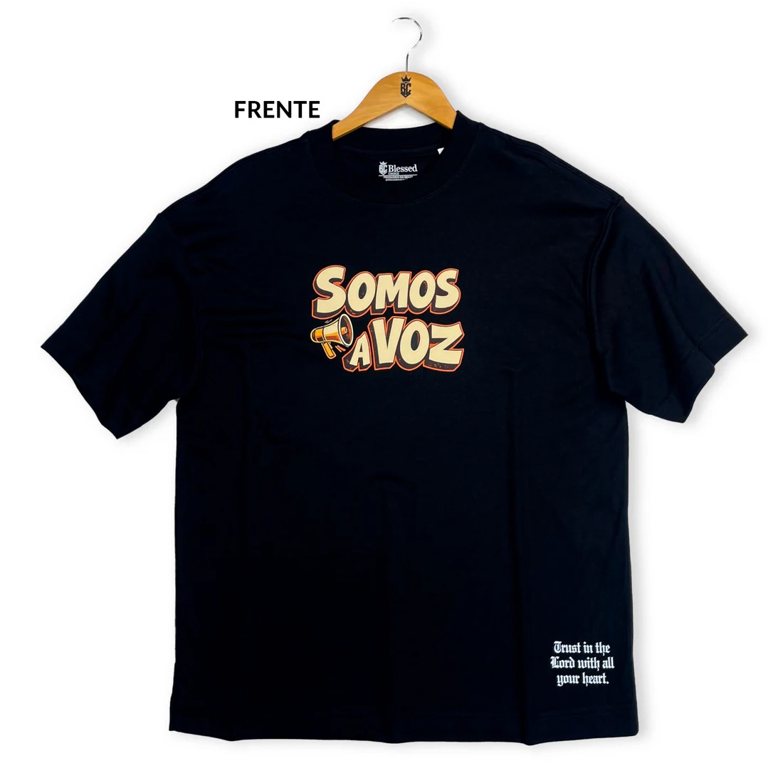 Oversized Off White Somos a Voz - Imagem 4