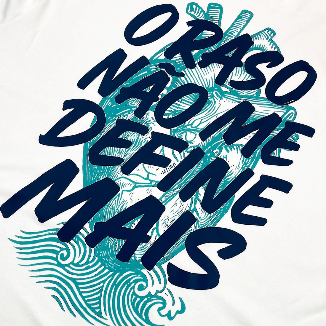 Oversized Off White O Raso Não Me Define Mais - Imagem 7